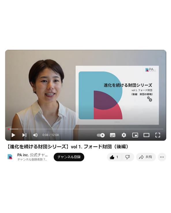 進化を続ける財団シリーズ vol 1. フォード財団（後編）